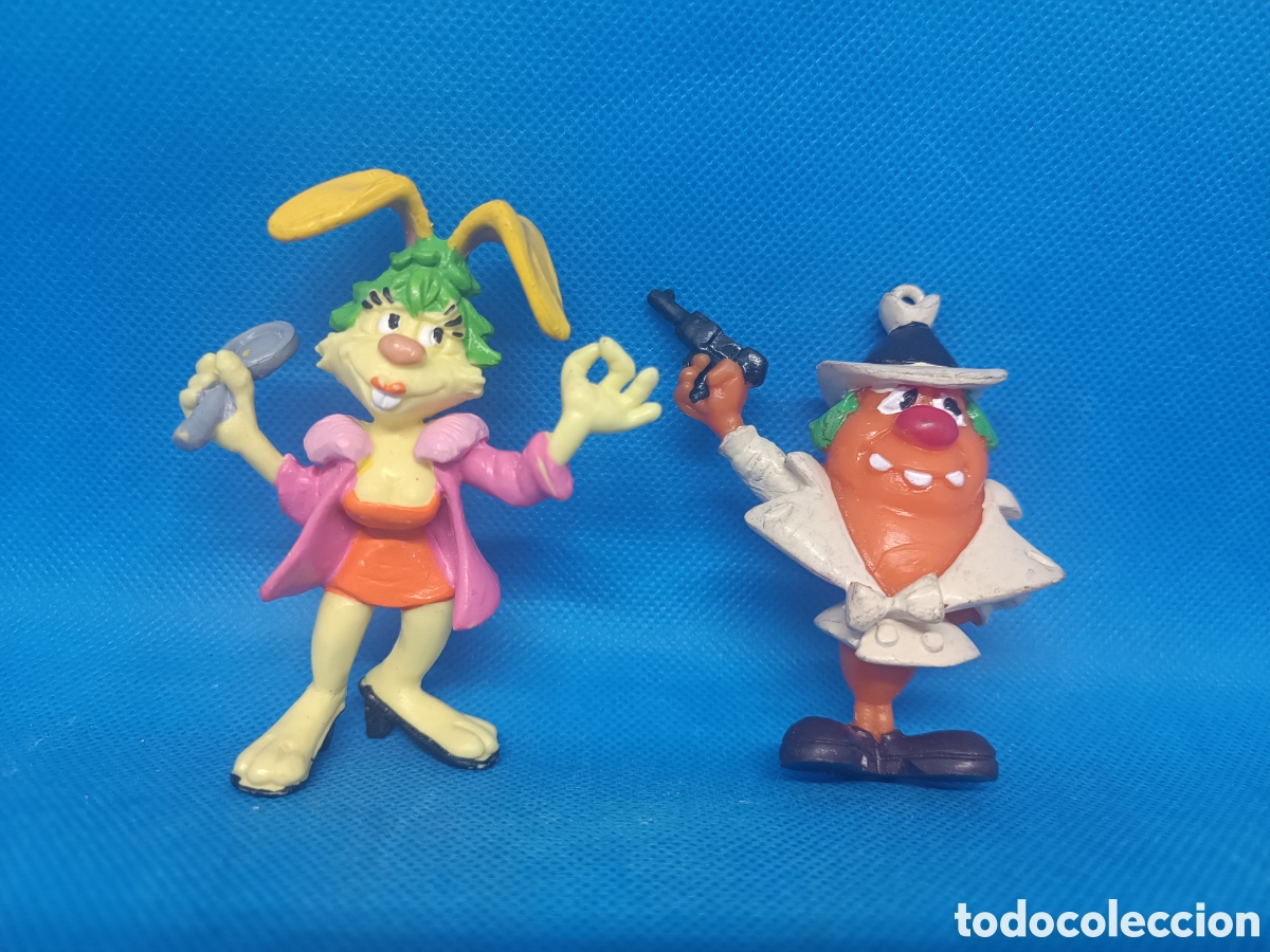Figuras de goma y PVC: Familia PVC Las vacaciones de Vicky y Zanahorio TVE 1990 Yolanda