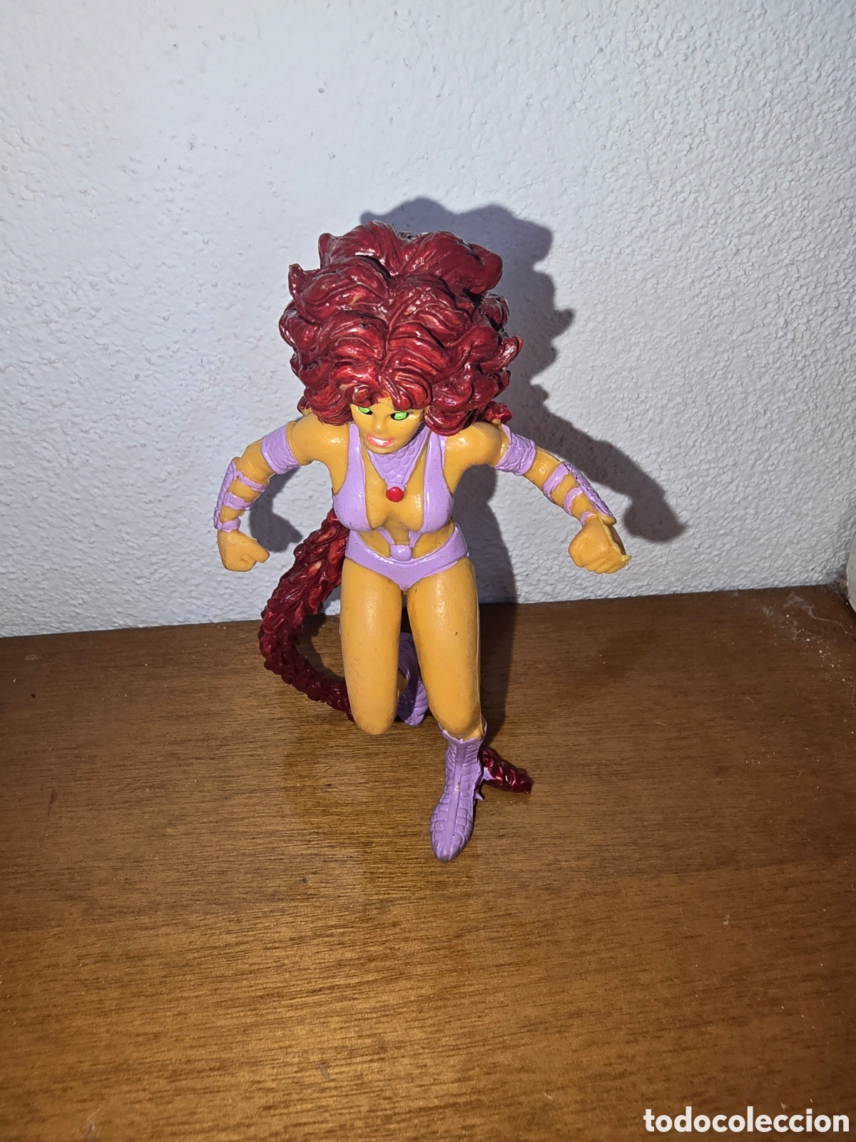 Figuras de goma y PVC: Figura pvc goma Medusa o Starfire Comics Spain mu&ntilde;eco colecci&oacute;n a&ntilde;os 80 90 superh&eacute;roes Titanes