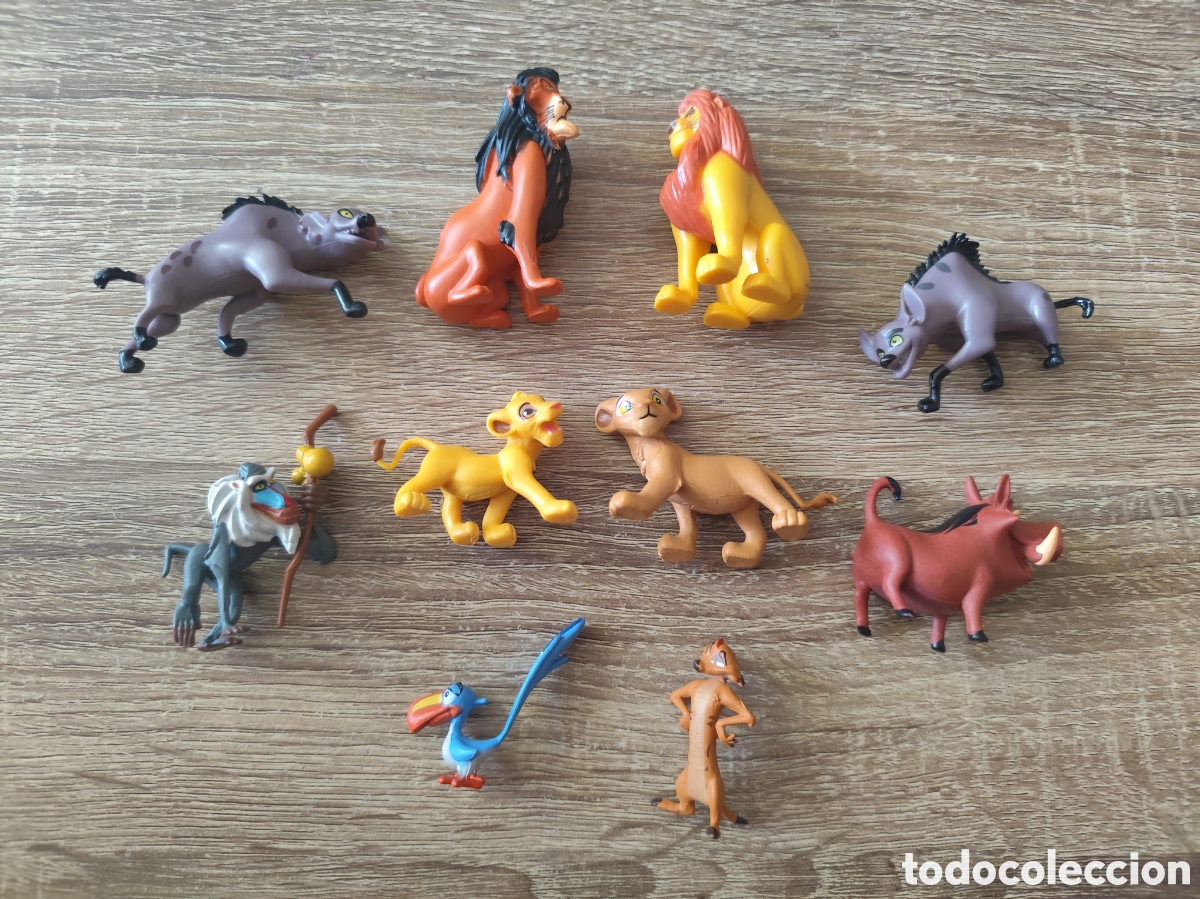 Figuras de goma y PVC: Figuras Disney Rey Leon Pvc precio por cada uno