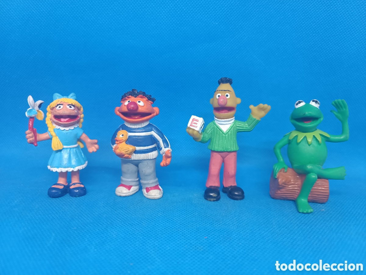 Figuras de goma y PVC: Familia PVC Barrio S&eacute;samo Sesame Street Comics Spain Epi y Blas