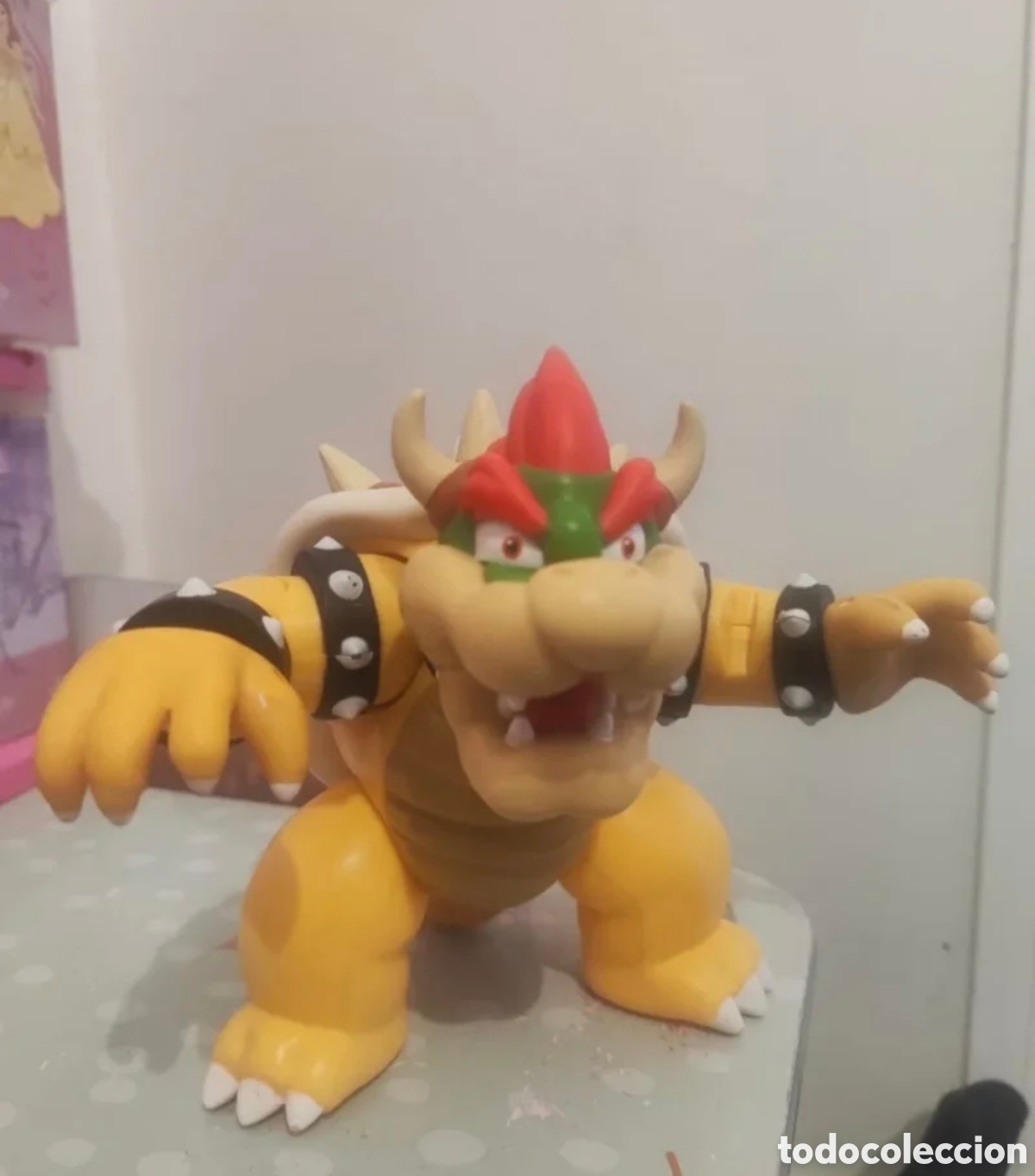 Figuras de goma y PVC: Figura de browser super mario