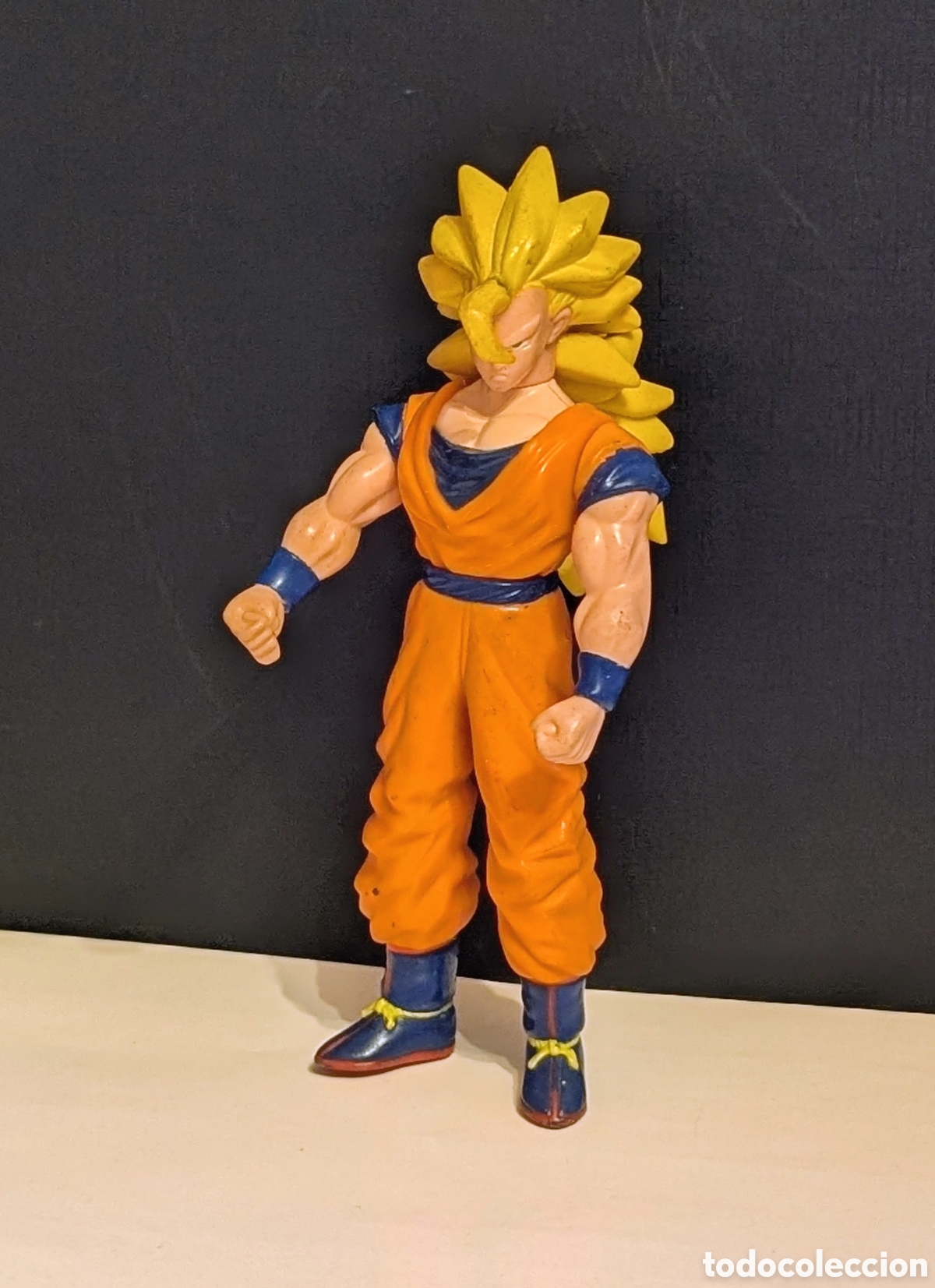 Figuras de goma y PVC: Figura Dragon Ball Z. Goku SSJ3. MACAO. Bola de Dragon. Bola de Drac