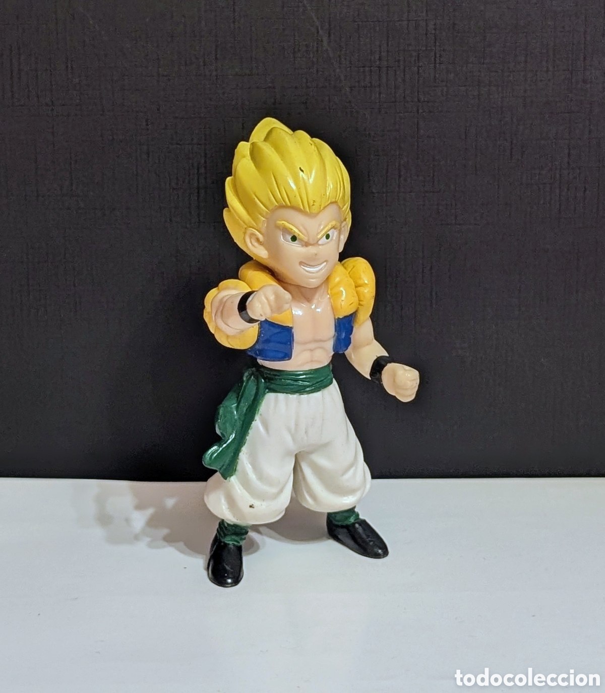 Figuras de goma y PVC: Figura mu&ntilde;eco Dragon Ball Z. Gotenks Super Saiyan. AB. Bola de Dragon. Bola de Drac