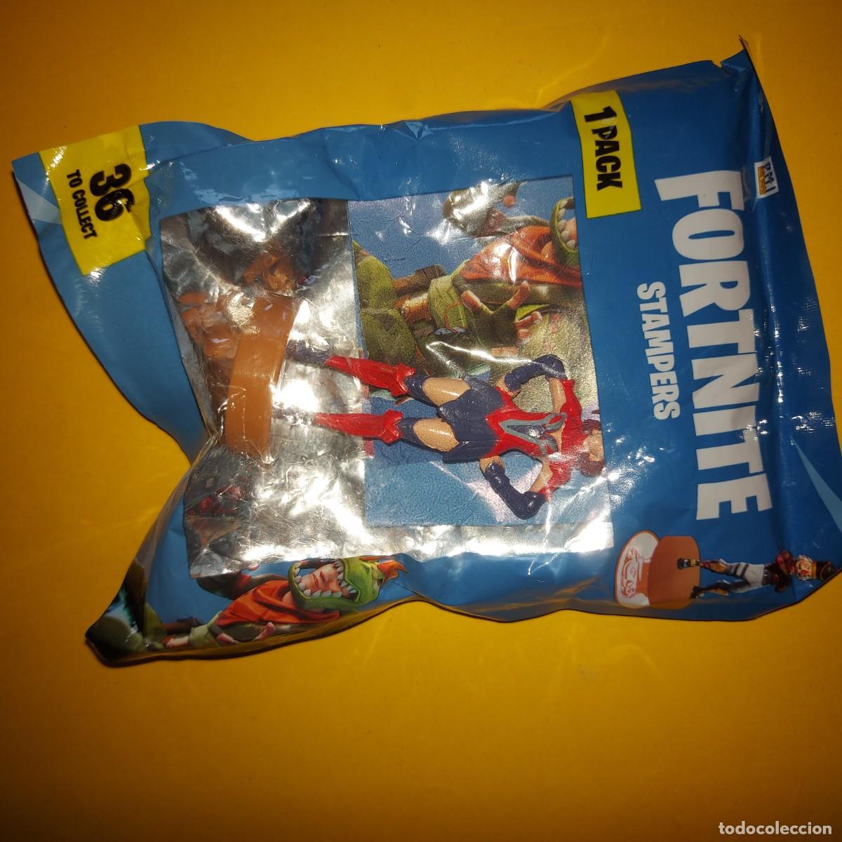 Figuras de goma y PVC: SELLO FORTNITE STAMPERS