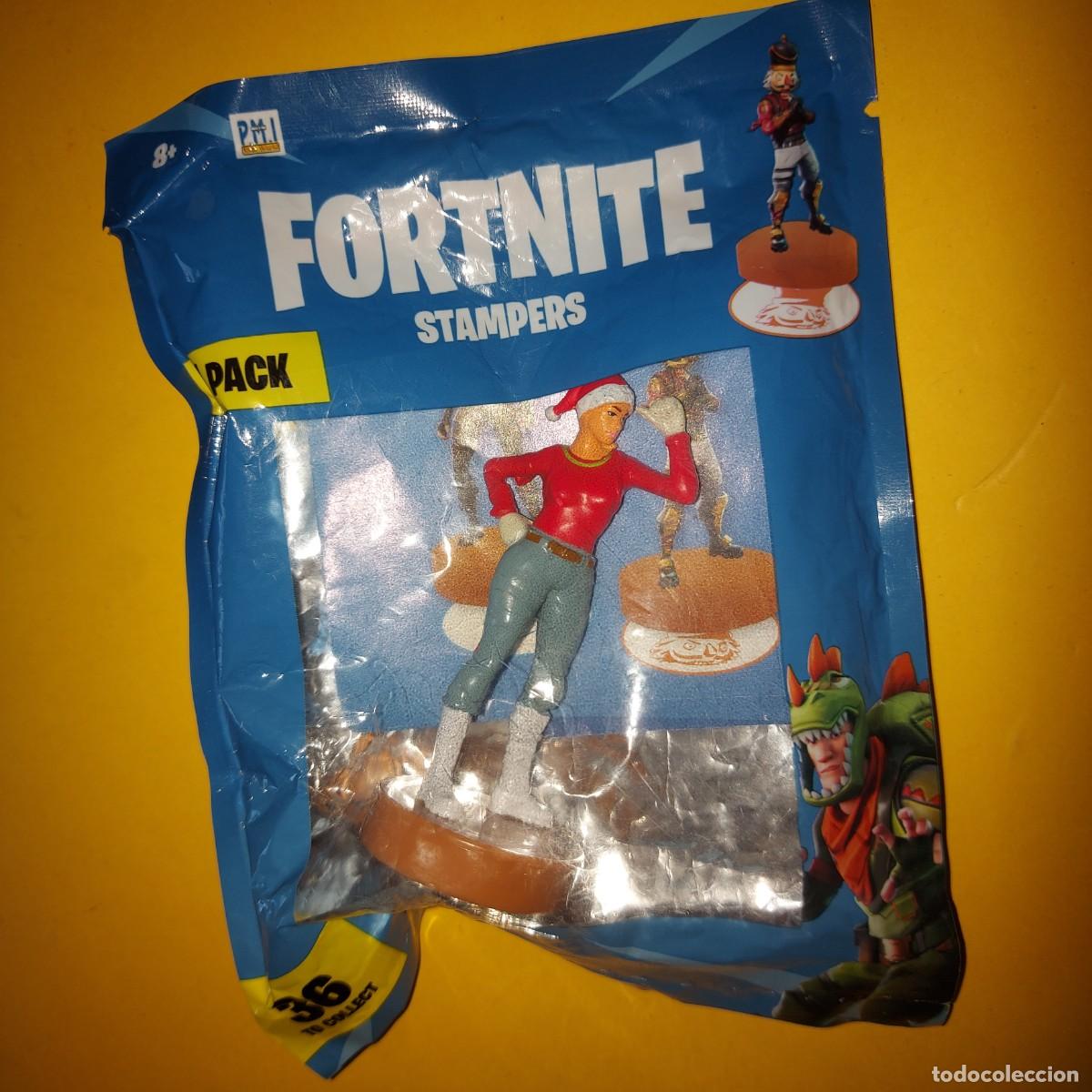 Figuras de goma y PVC: FIGURA SELLO FORTNITE STAMPERS
