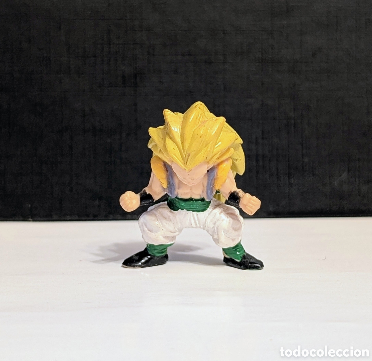 Figuras de goma y PVC: Figura mu&ntilde;eco Dragon Ball Z. Gotenks SSJ3. Bola de Dragon. Bola de Drac