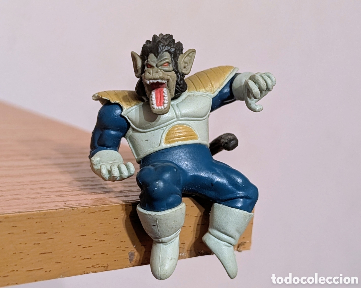 Figuras de goma y PVC: Figura mu&ntilde;eco Dragon Ball Z. Vegeta. Ozaru. Bola de Dragon. Bola de Drac