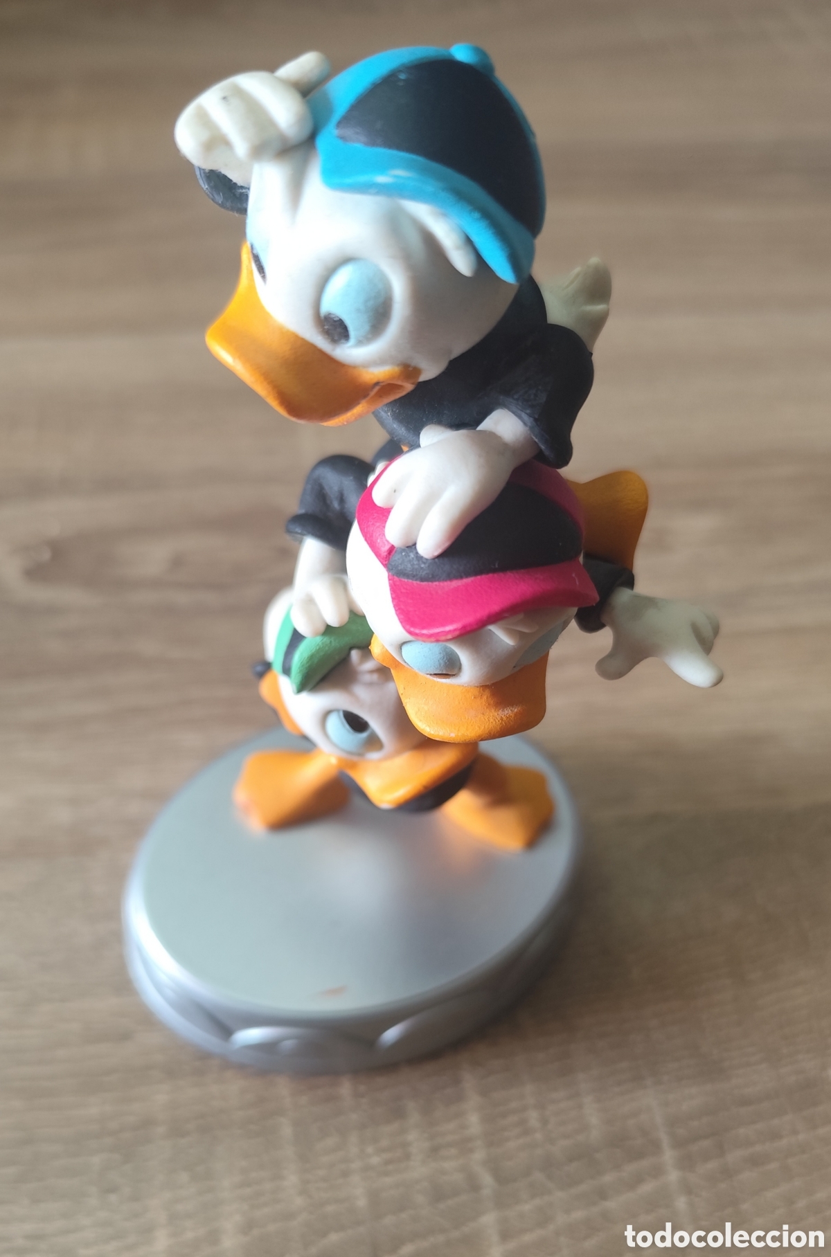 Figuras de goma y PVC: Figura Pvc Disney Collection Sobrinos Tio Gilito Jorgito Juanito y Jaimito Planeta De Agostini 15cm