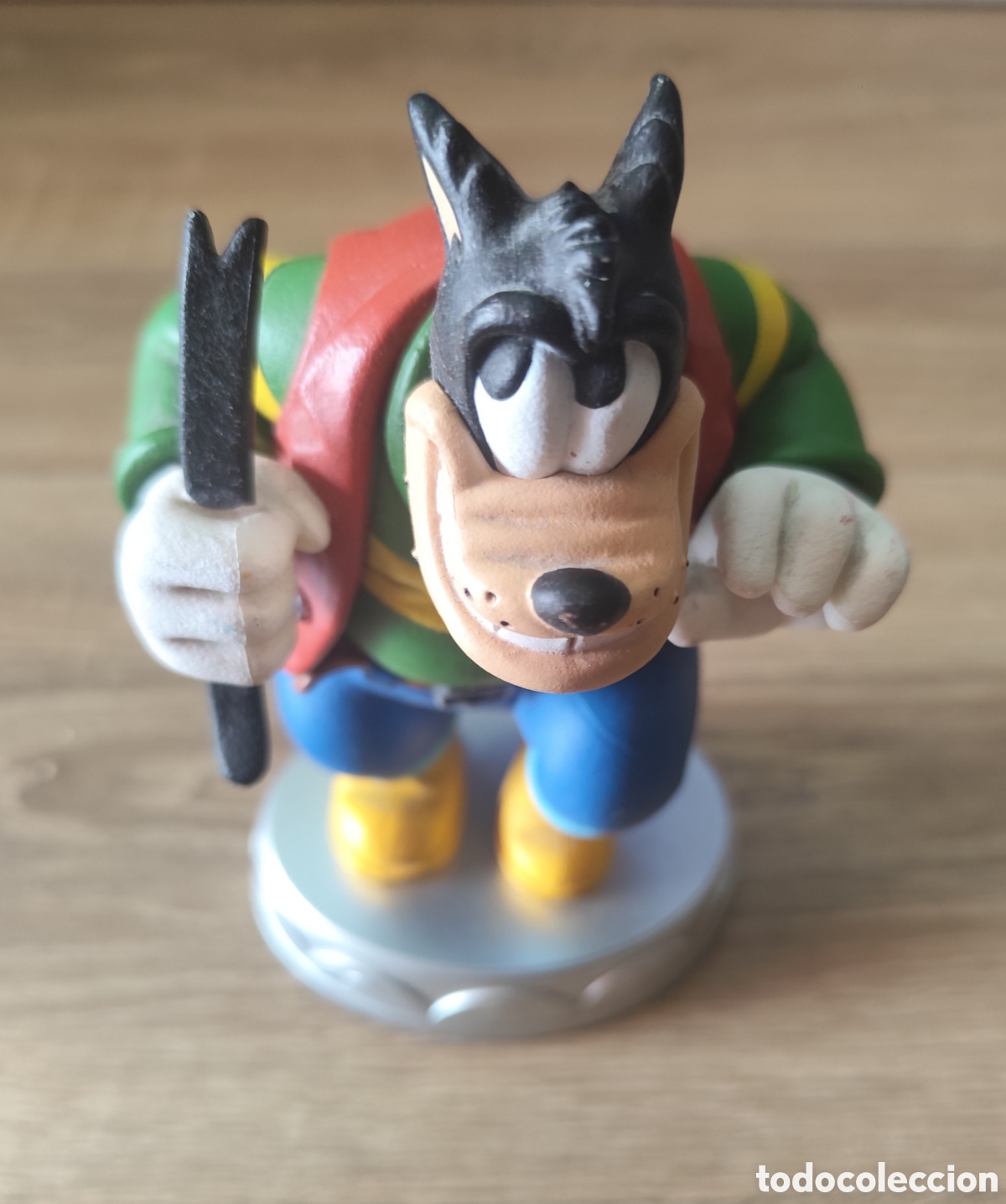 Figuras de goma y PVC: Figura Pvc Disney Collection Peg Leg Pet Planeta De Agostini 17cm Mickey Walt