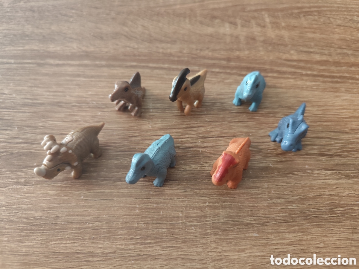 Figuras de goma Kinder: Figuras Dinosaurios Kinder peque&ntilde;as precio por cada una