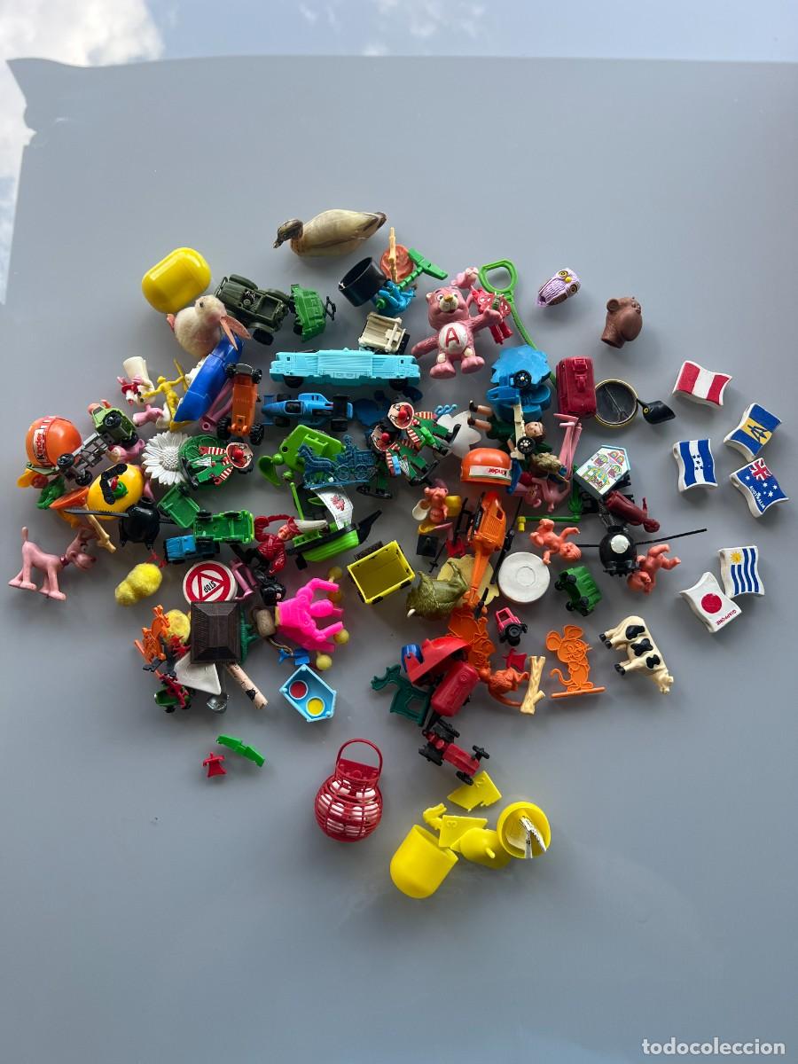 Figuras de goma y PVC: LOTE JUGUETES KINDER SORPRESA Y PROMOCIONALES VINTAGE A&Ntilde;OS 70 80 90