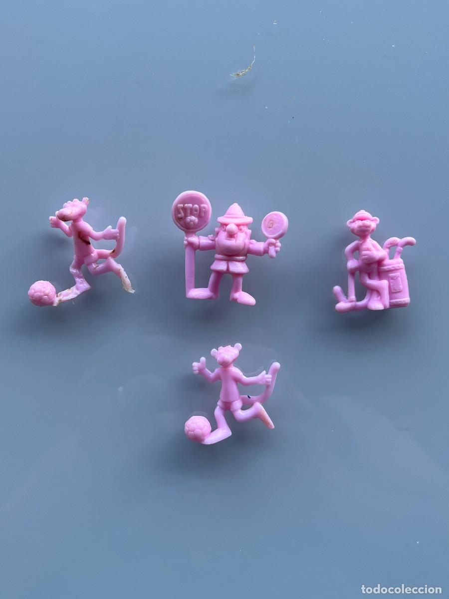 Figuras de goma y PVC: FIGURAS PANTERA ROSA INSPECTOR CLOUSEAU DUNKIN