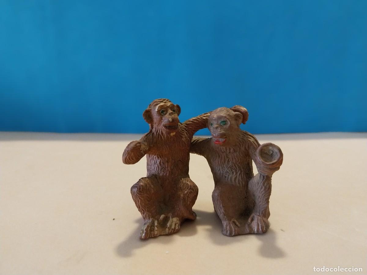 Figuras de goma y PVC: FIGURAS DE MONOS AMIGOS. LAFREDO - Foto 2
