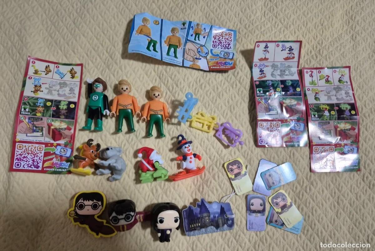 Figuras de goma Kinder: Lote figuras de kinder
