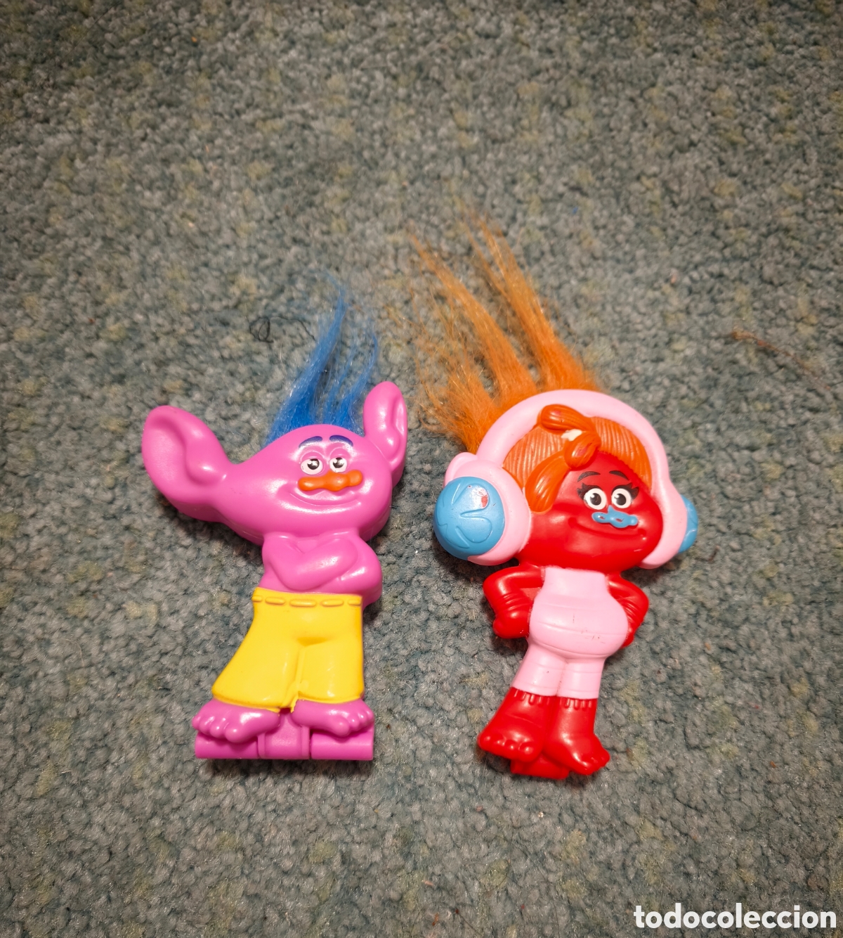 Figuras de goma y PVC: Figura Trolls burguer king