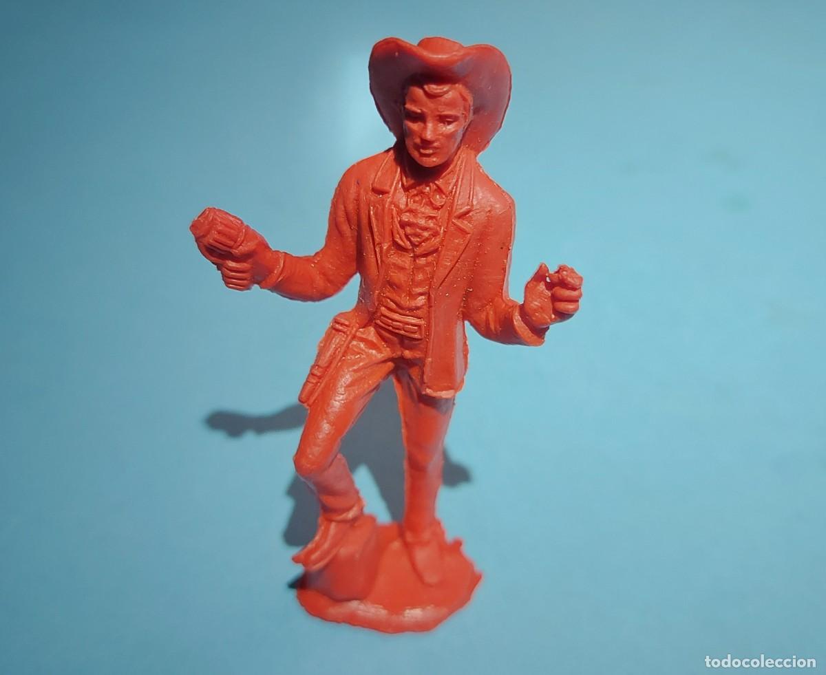 Figuras de goma y PVC: VAQUERO FIGURA DEL OESTE