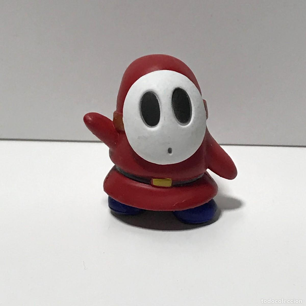 Figuras de goma y PVC: FIGURA SUPER MARIO, SHY GUY, 3 CMS - Foto 1