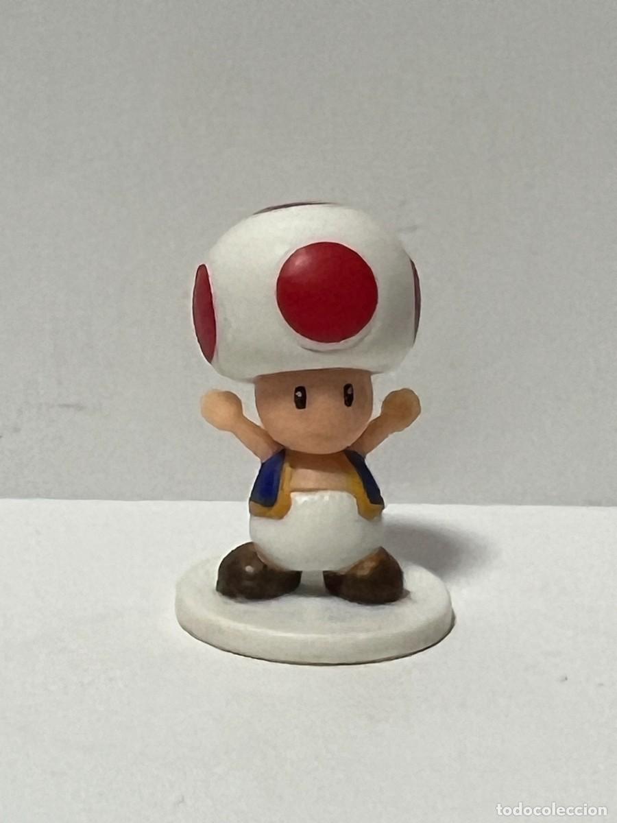 Figuras de goma y PVC: FIGURA SUPER MARIO, TOAD ROJO, 3 CMS