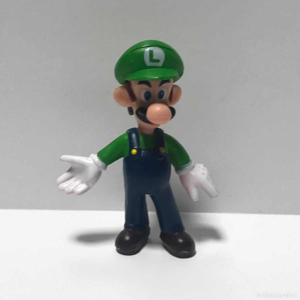 Figuras de goma y PVC: FIGURA SUPER MARIO, LUIGI, 6 CMS (2)