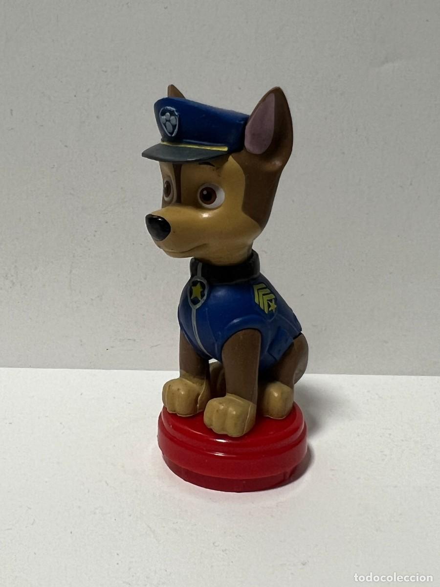 Figuras de goma y PVC: FIGURA PAW PATROL, PATRULLA CANINA, CHASE, 7 CMS