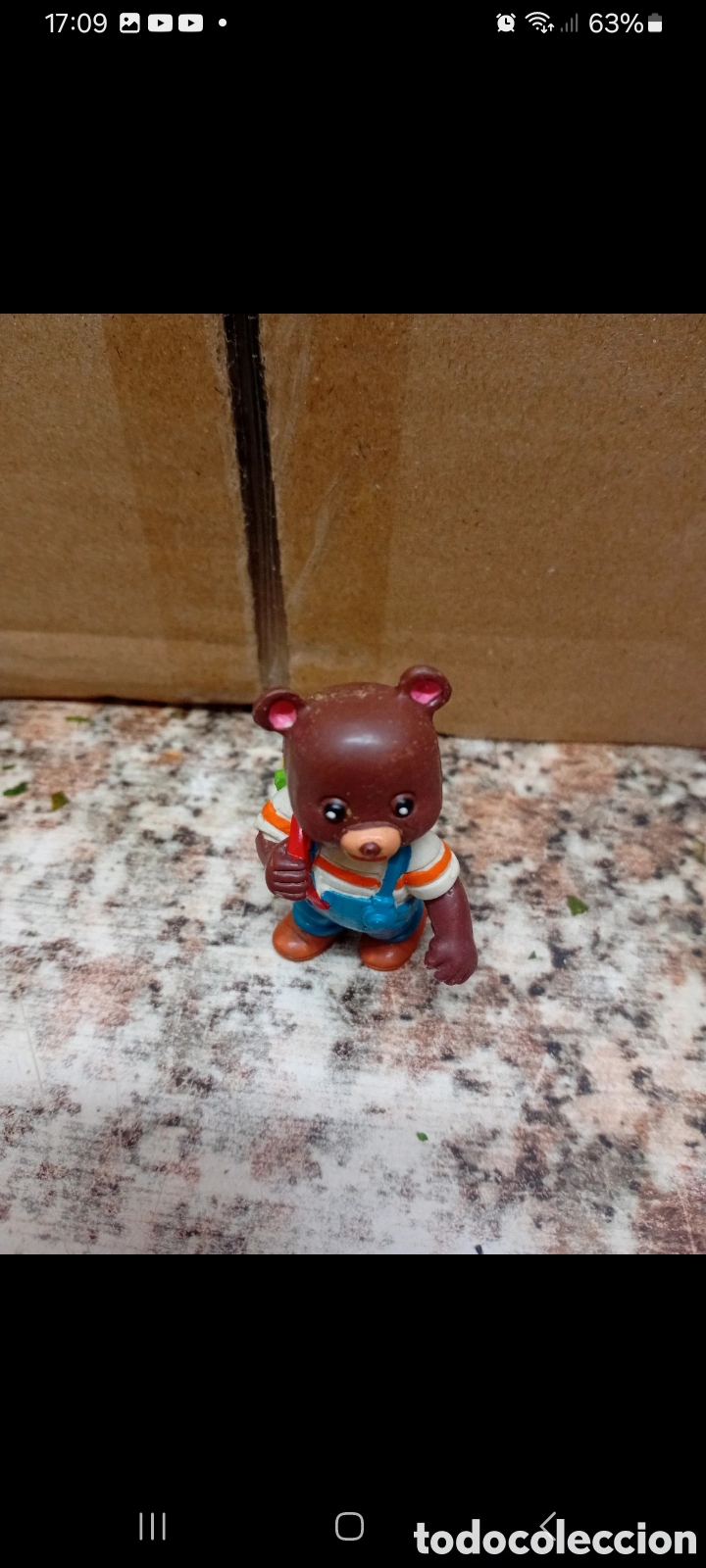 Figuras de goma y PVC: Figura aldea de arce tve toei 87 comics spain