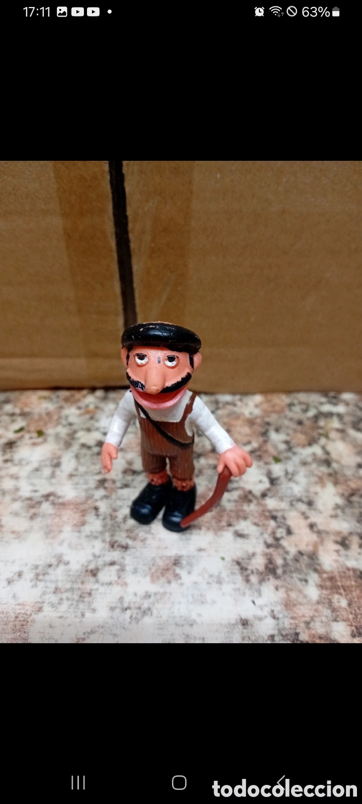 Figuras de goma y PVC: Figura macario pvc figura