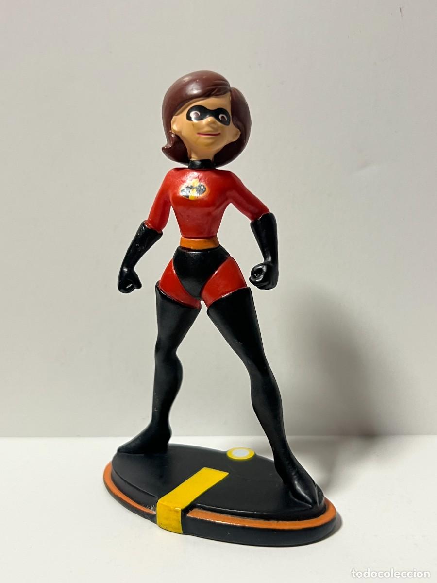 Figuras de goma y PVC: FIGURA DISNEY, LOS INCREIBLES, ELASTIGRIL, BULLYLAND, 10 CMS - Foto 1