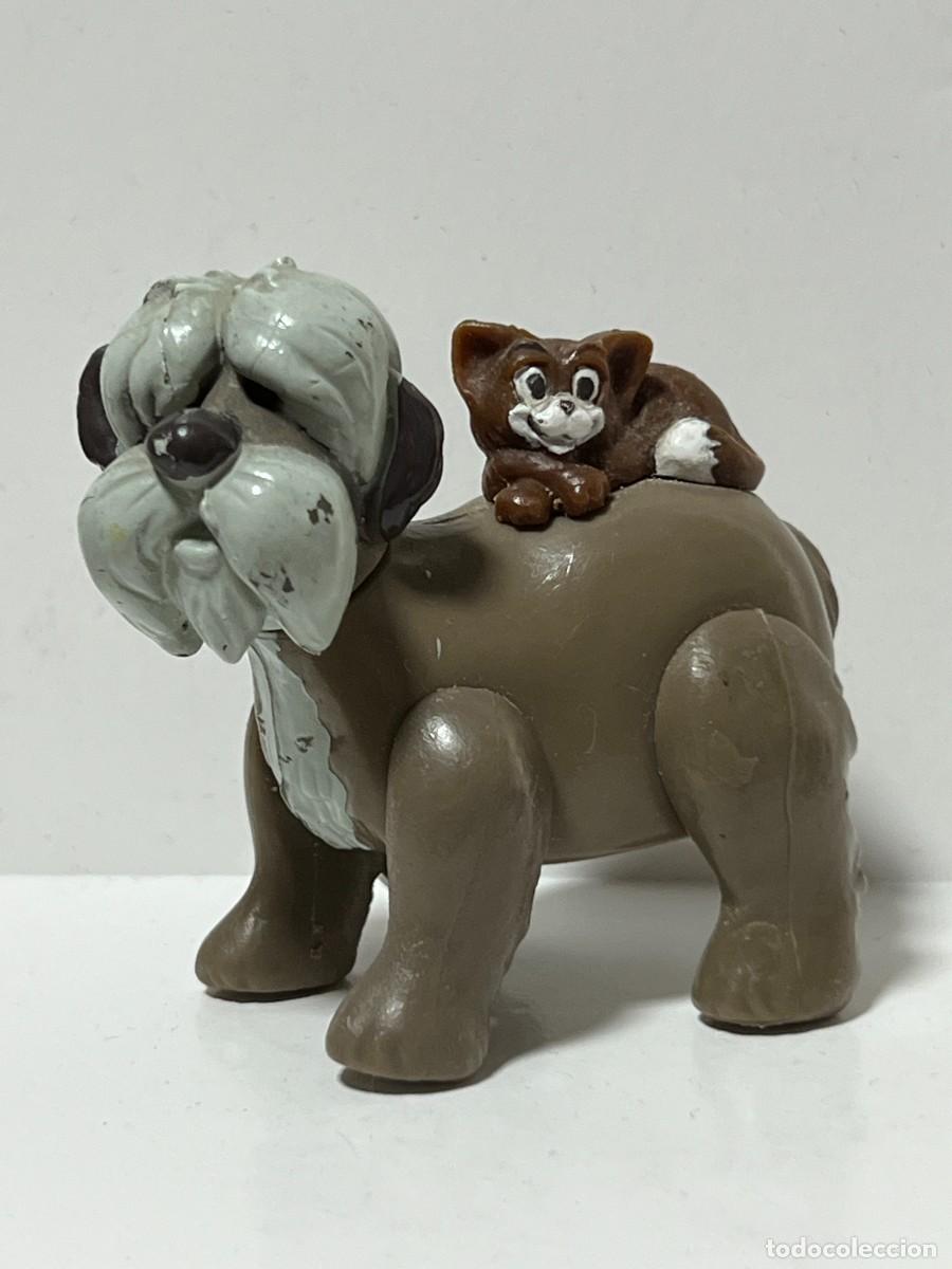 Figuras de goma y PVC: FIGURA DISNEY, 101 DALMATAS, EL CORONEL Y EL SARGENTO TIBBS, 6,5 CMS