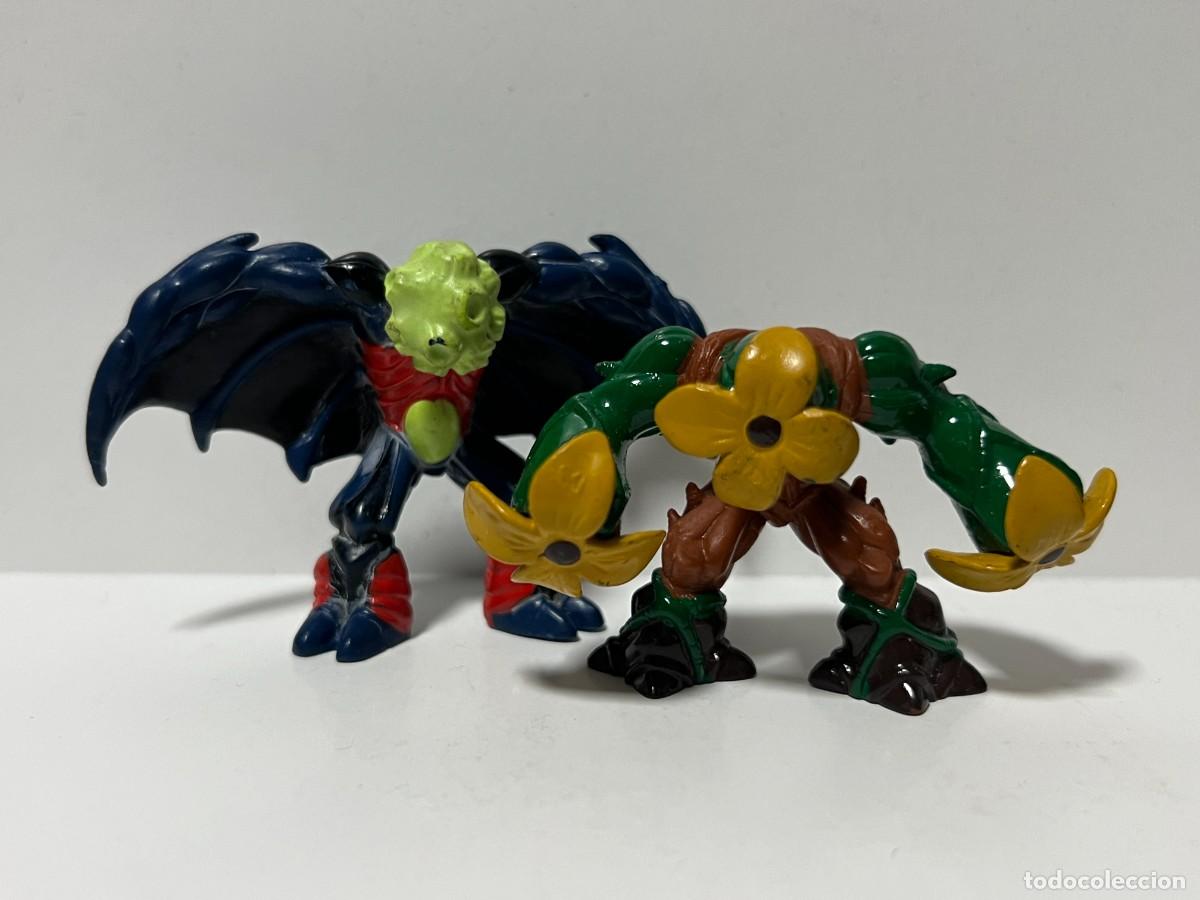 Figuras de goma y PVC: FIGURA GORMITI LUNARIS Y FLORUS EL VENENOSO, 4 CMS