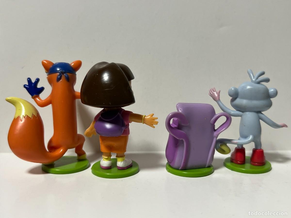 Figuras de goma y PVC: FIGURA DORA EXPLORADORA, 5 CMS LOTE X4 - Foto 2