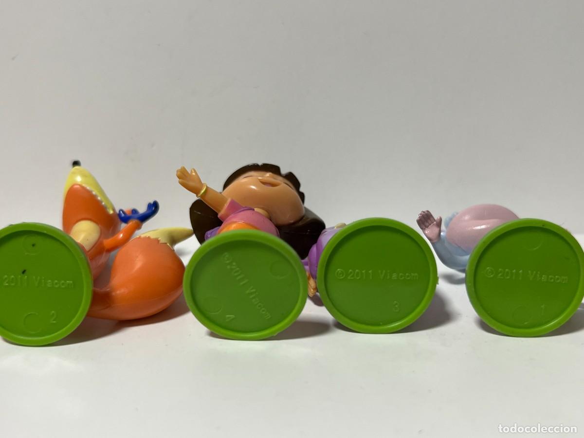 Figuras de goma y PVC: FIGURA DORA EXPLORADORA, 5 CMS LOTE X4 - Foto 3