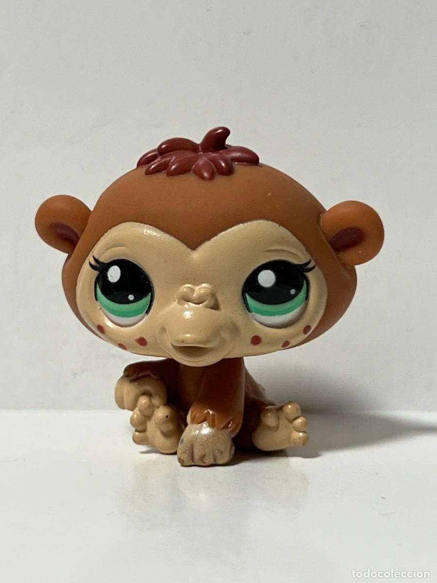 Figuras de goma y PVC: FIGURA LITTLE PET SHOP, CHIMPANC&Eacute;, 4 CMS