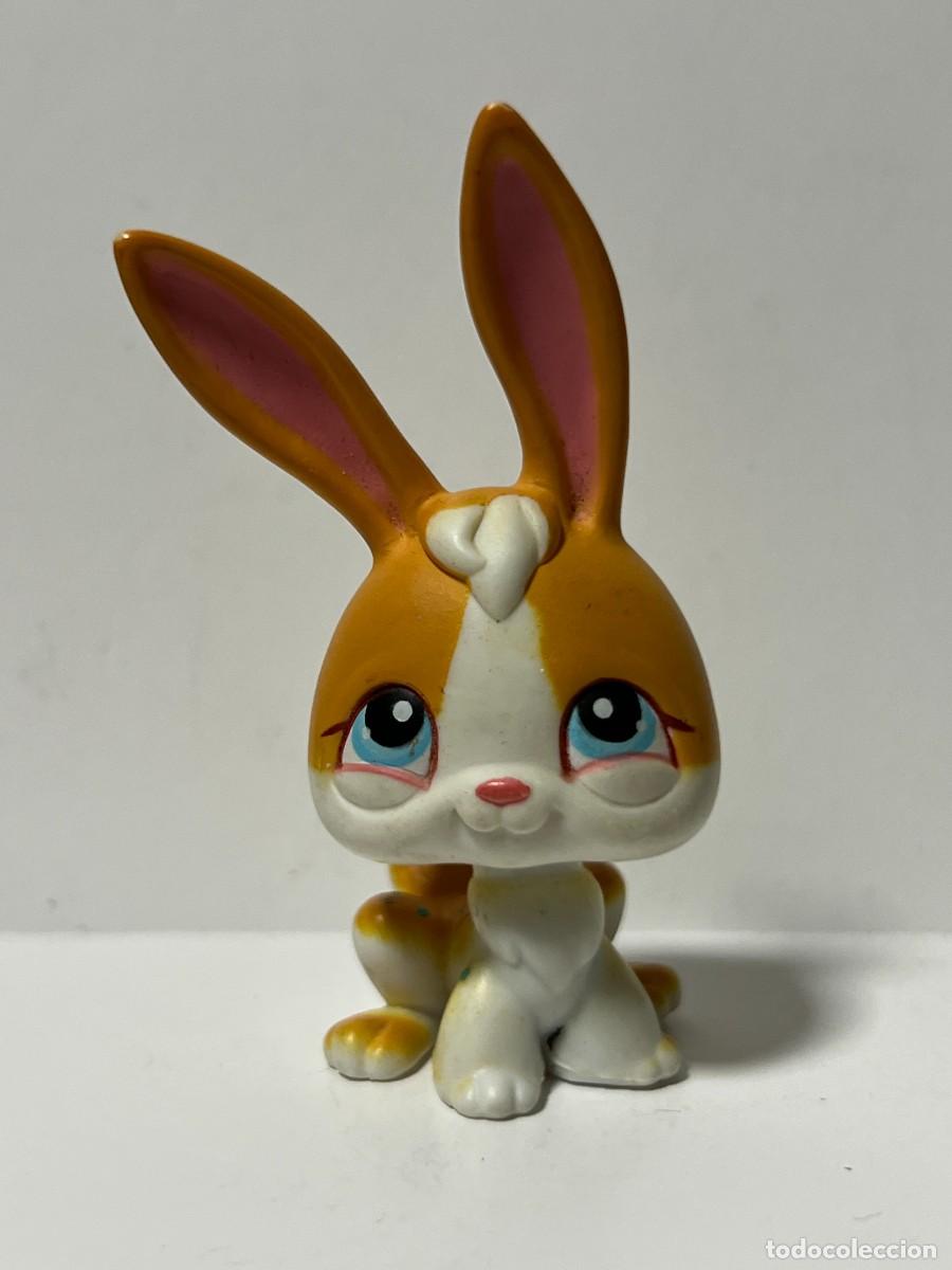 Figuras de goma y PVC: FIGURA LITTLE PET SHOP, CONEJITO, 6 CMS