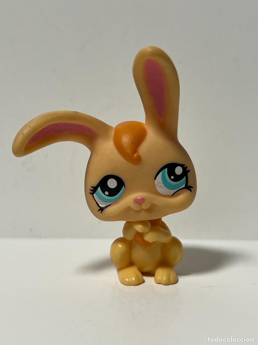 Figuras de goma y PVC: FIGURA LITTLE PET SHOP, CONEJITO, 6 CMS