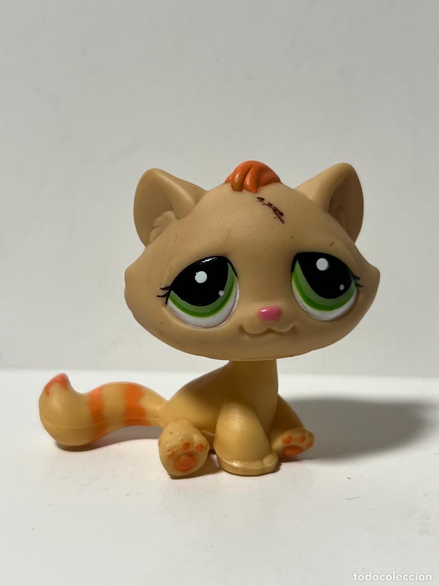 Figuras de goma y PVC: FIGURA LITTLE PET SHOP, GATITO, 4 CMS