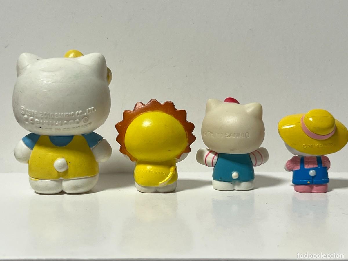 Figuras de goma y PVC: FIGURA HELLO KITTY, 5 CMS LOTE X4 - Foto 2