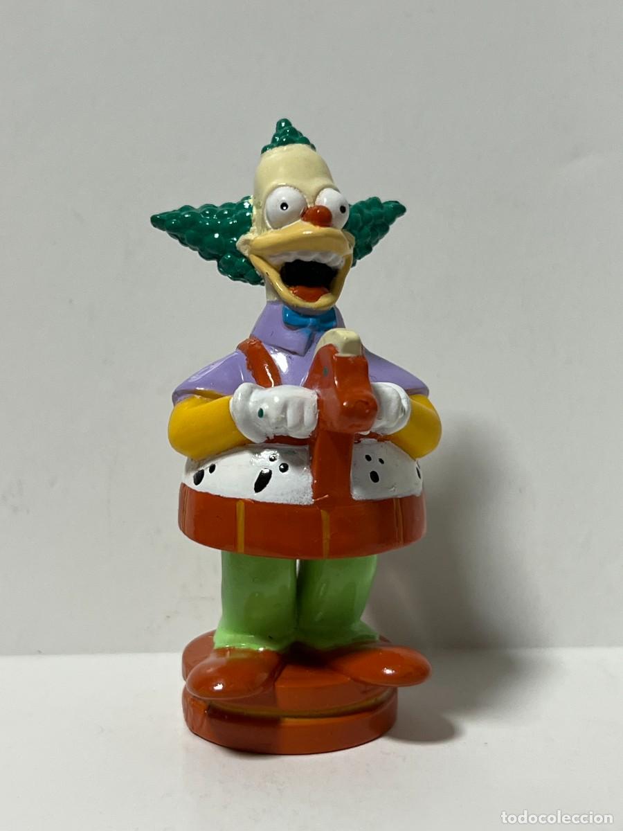 Figuras de goma y PVC: FIGURA LOS SIMPSONS, KRUSTY EL PAYASO, 8 CMS