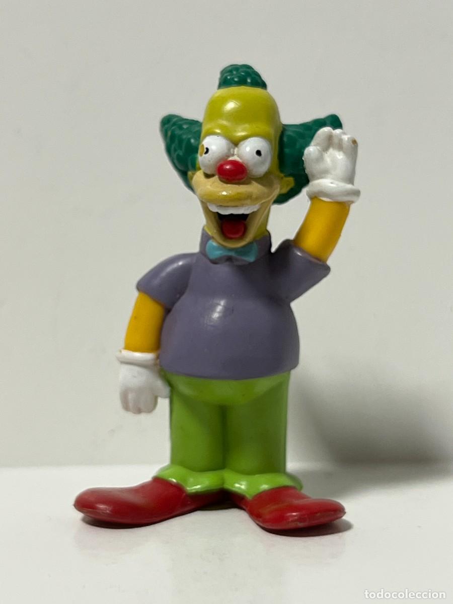 Figuras de goma y PVC: FIGURA LOS SIMPSONS, KRUSTY EL PAYASO, 6 CMS