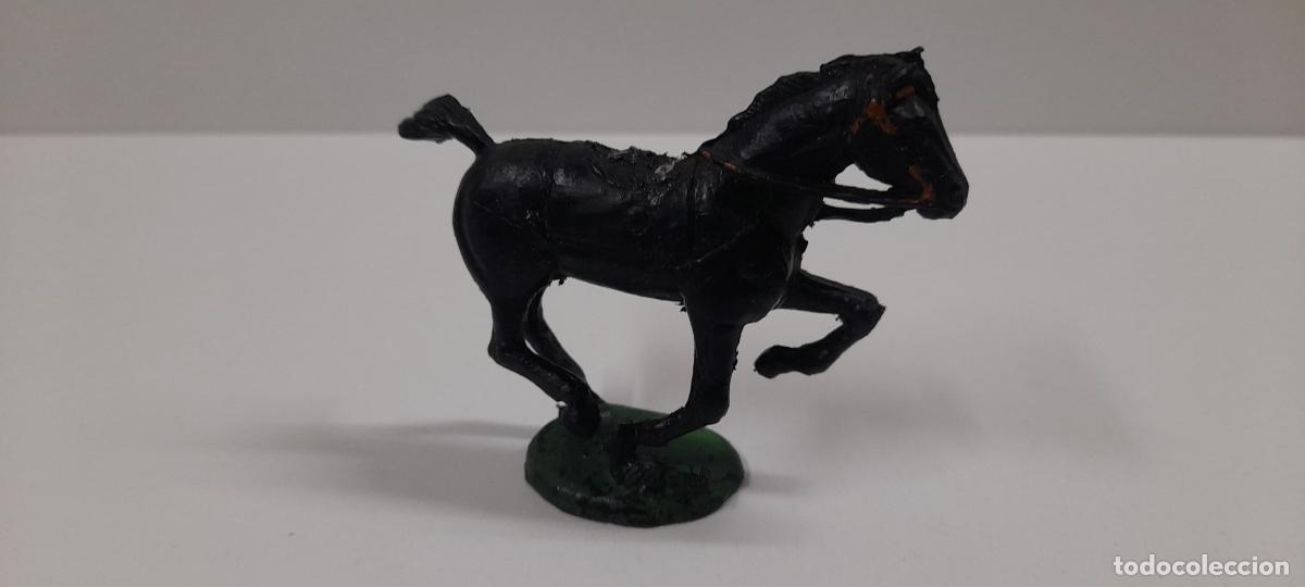 Figuras de goma y PVC: ANTIGUO CABALLO . REALIZADO POR ASTER . ORIGINAL A&Ntilde;OS 60