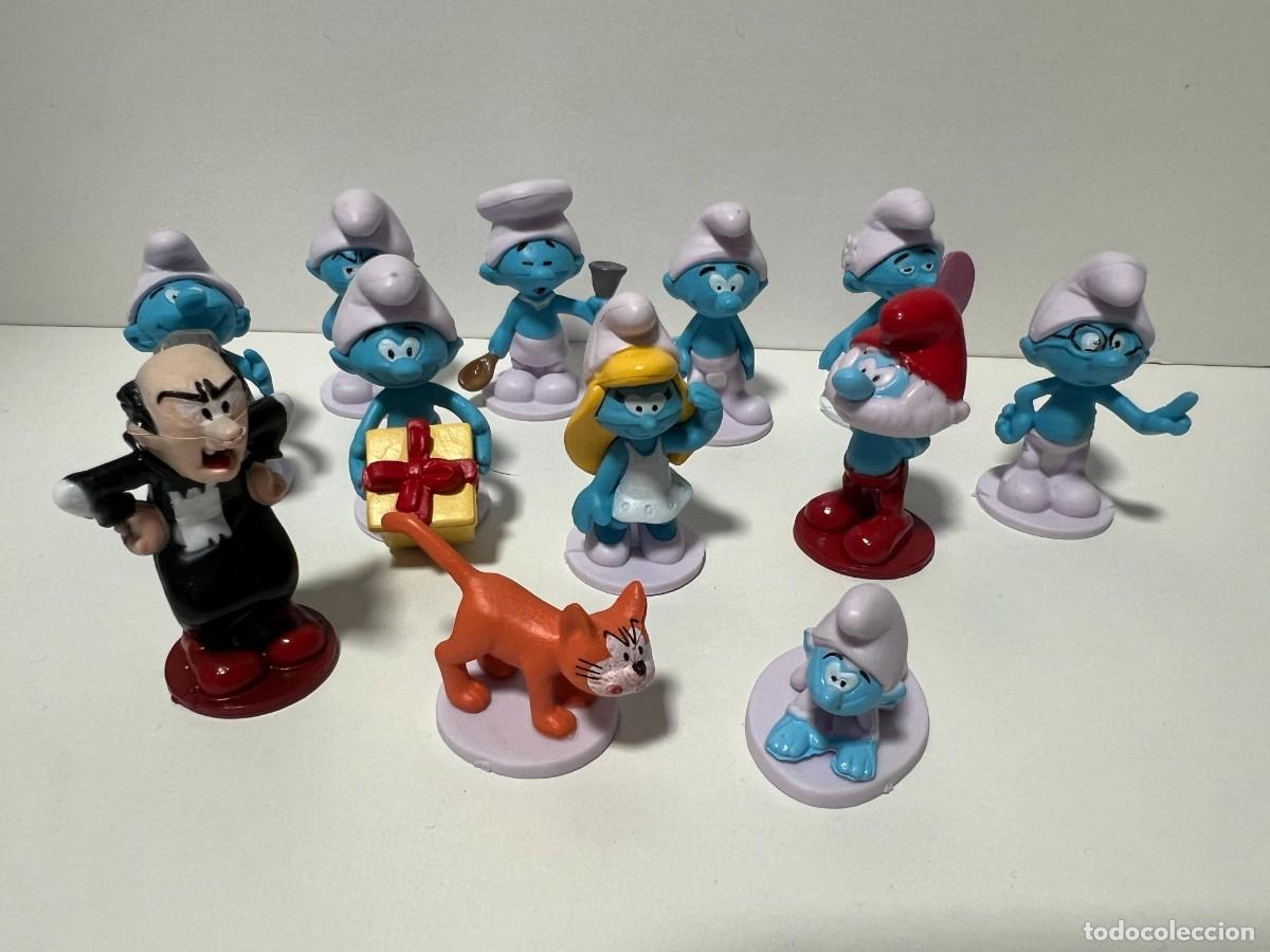 Figuras de goma y PVC: FIGURA LOS PITUFOS, 4,5 CMS LOTEX12