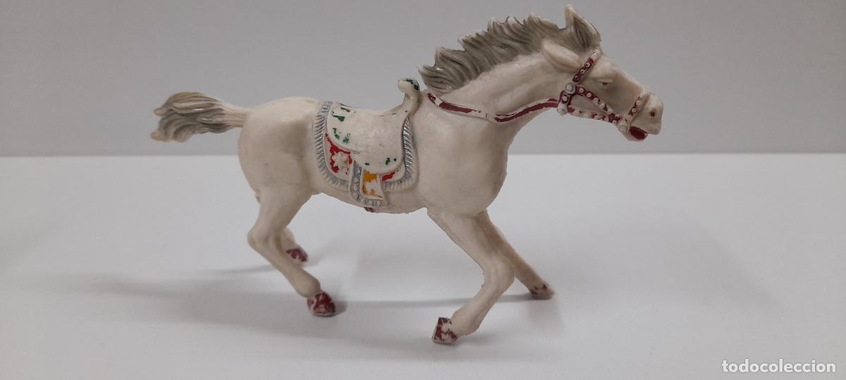 Figuras de goma y PVC: CABALLO PARA VAQUERO . REALIZADO POR LAFREDO . SERIE GRANDE . ORIGINAL A&Ntilde;OS 60 . ALTURA TOTAL 9,8 CM