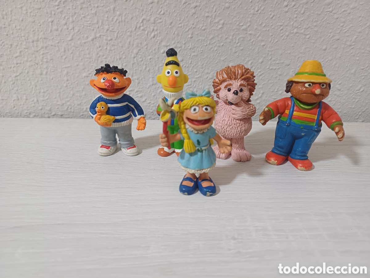 Figuras de goma y PVC: LOTE FIGURAS GOMA PVC, BARRIO SESAMO COMICS SPAIN