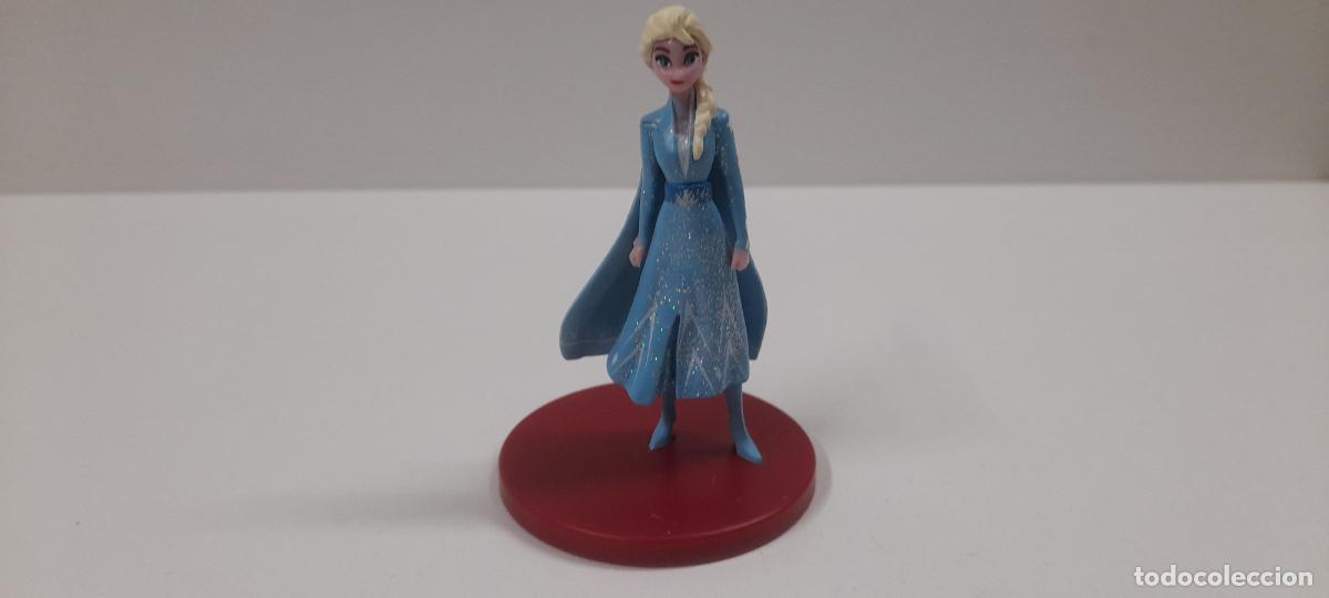 Figuras de goma y PVC: FIGURA DE ELSA . DISNEY / PIXAR . COLECCION PLANETA DE AGOSTINI AUDIOCUENTOS . A&Ntilde;O 2021