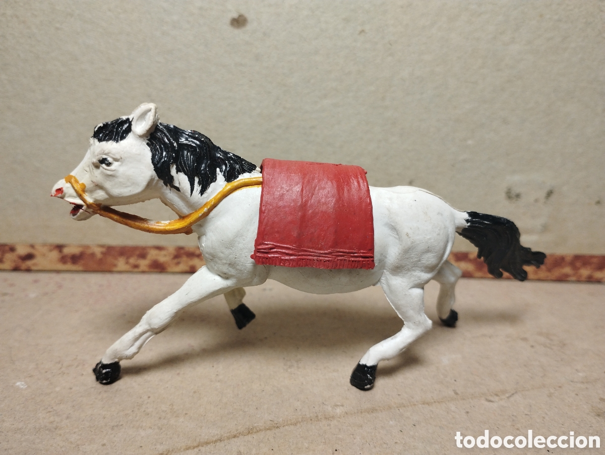 Figuras de goma y PVC: Caballo indio Jecsan de goma