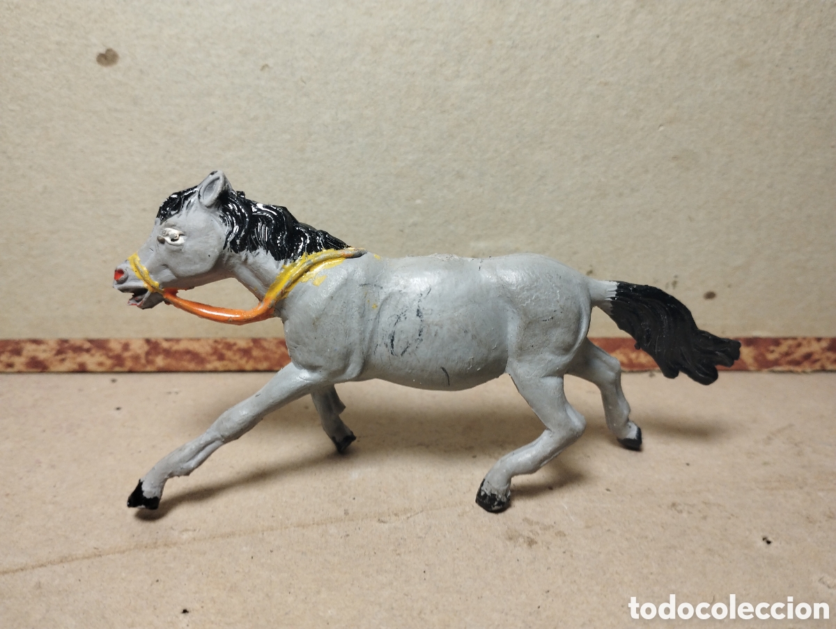 Figuras de goma y PVC: Reamsa Jecsan caballo indio de goma