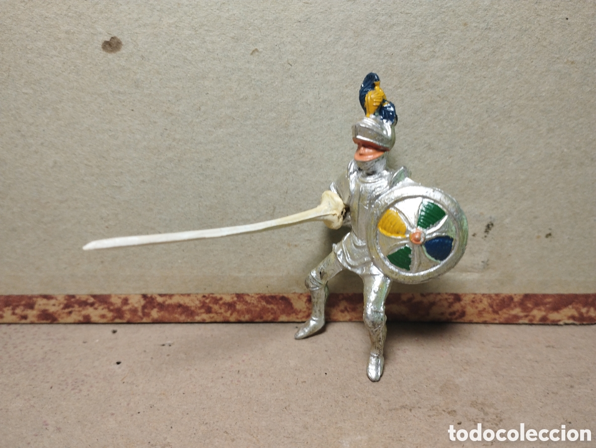 Figuras de goma y PVC: Reamsa Pech caballero medieval de goma