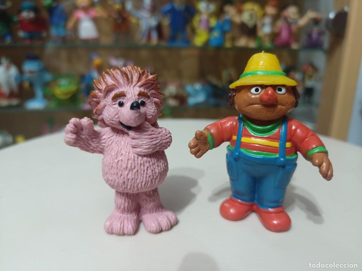 Figuras de goma y PVC: Ocasion ! Figuras goma pvc nuevas nunca jugadas a&ntilde;os 80 comics spain Espinete y Don pinpon