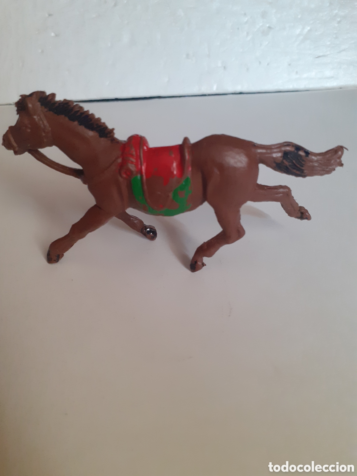 Figuras de goma y PVC: FIGURA CABALLO VAQUERO OESTE PLASTICO JECSAN,REAMSA,PECH
