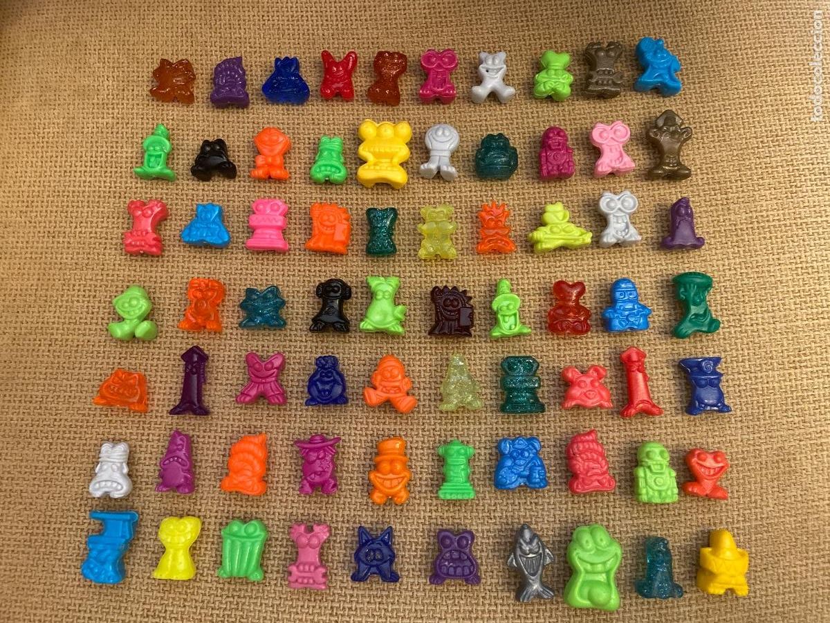 Figuras de goma y PVC: Lote de Gogos antiguos