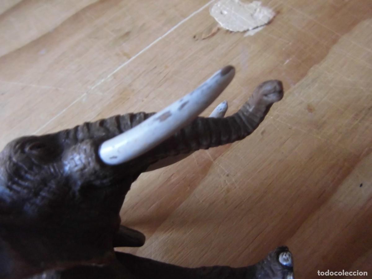 Figuras de goma y PVC: FIGURA ELEFANTE SCHLEICH - Foto 6